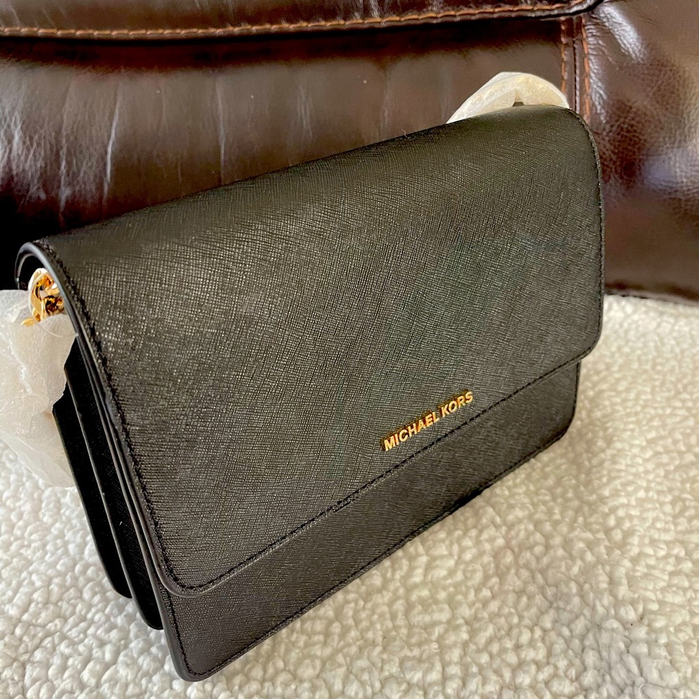 Mk black shoulder bag